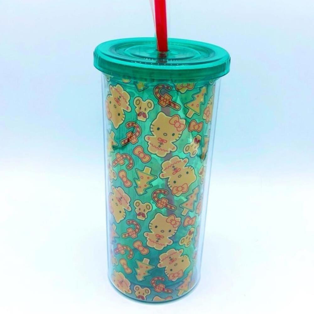 Hello Kitty Holiday Gingerbread Acrylic Travel Cup